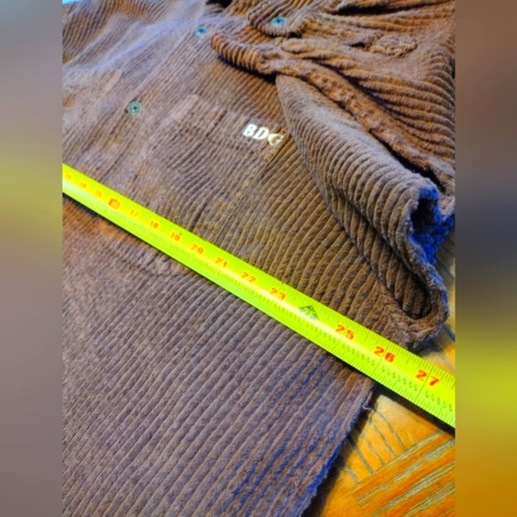 NWT🔥$89 Urban Outfitters BDG Mens Button Down Corduroy Shacket XL-TG - Picture 5 of 7